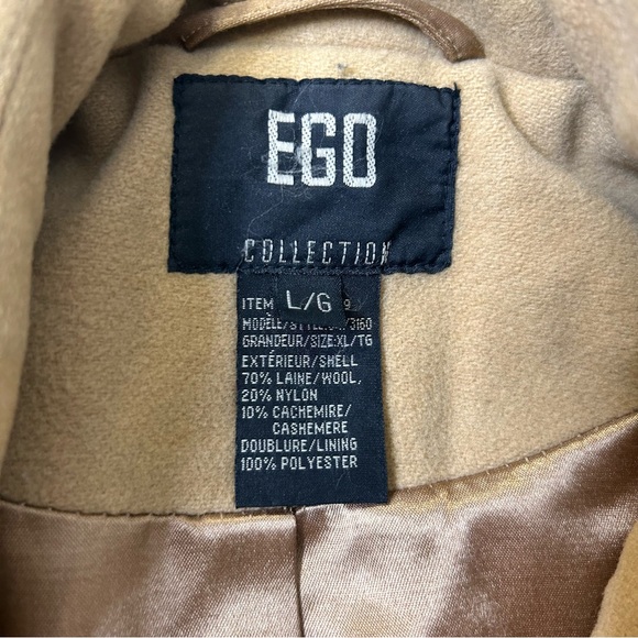 ◾️EGO Collection Wool And Cashmere Blend Pea Coat - Picture 2 of 5